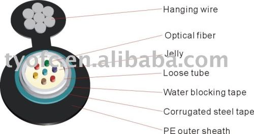 Figure 8 Optical Fiber Cable (GYXTC8S)