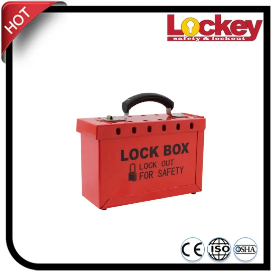 Protable Steel Lockout Kit and Group Lockout Box
