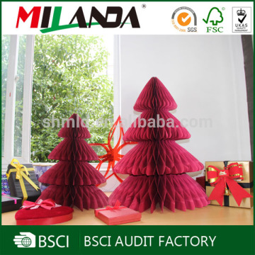 2016 Newly fancy custom paper Christmas tree wholesale suppliers in shanghai