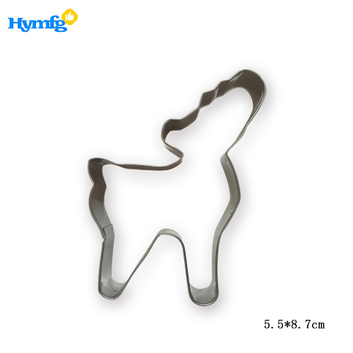 Metal Mini Christmas reindeer cookie cutters