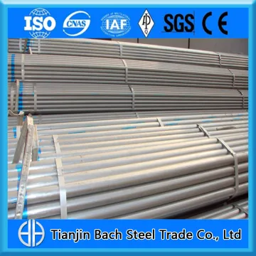 Scaffolding Material Hot Dipped Galvanized Steel Pipes EN74/BS1139