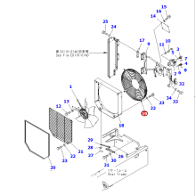 418-03-33123 Piese de schimb adecvate WA320-5 Piese de schimb