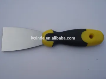 different sizes putty knife with mirror polishing blade, carbon steel or stainless steel blade