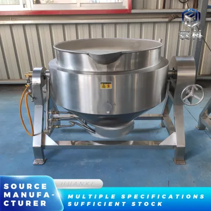 Gas Heated Jacketed Kettle for Industrial Use