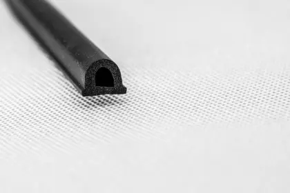 D type sponge door and window rubber seal