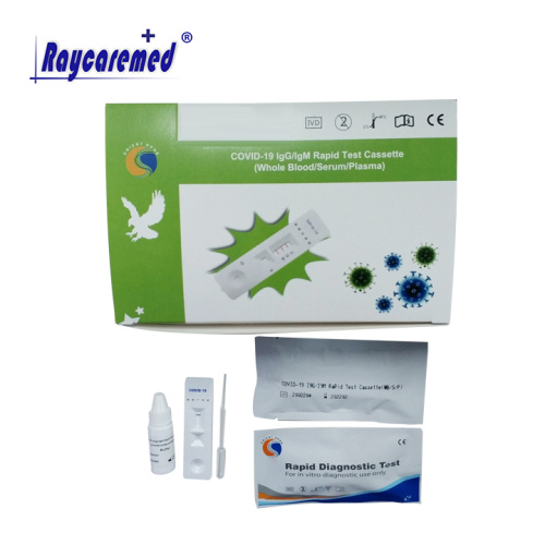 Cassete de teste rápido Covid-19