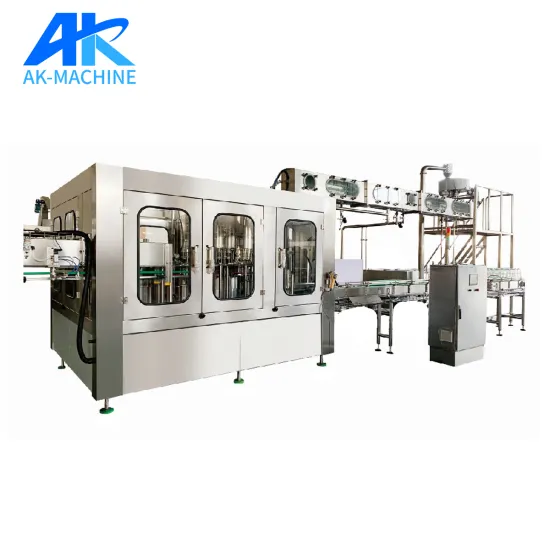 AK-Machine: Automatic 3-in-1 Carbonated Beverage Filling Equipment