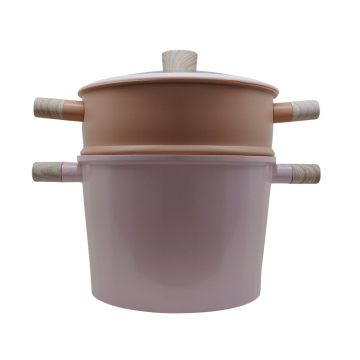 High-Capacity Die Casting Metal Casserole Classic Style Cookware