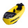 Custom Yellow PVC Inflatable Kayak 3 Person Raft