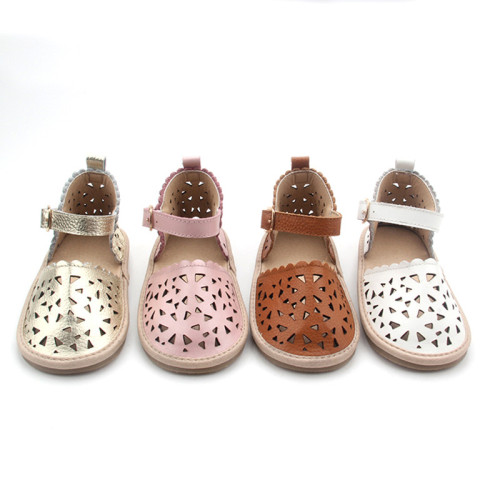 kids girls shoes Holiday Real Leather Children Girl Dress Shoes Supplier