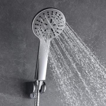 push chrome shower sprayer with hook