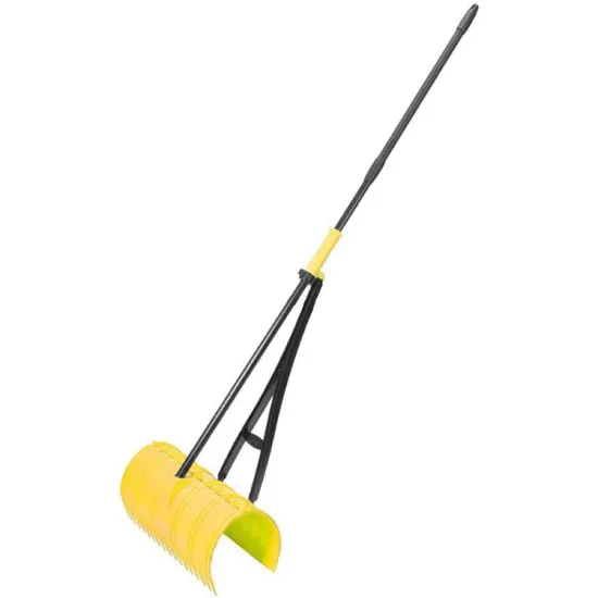 Isunpro Long Handle Leaf Rake: Lightweight and Efficient Garden Tool for Yard Maintenance