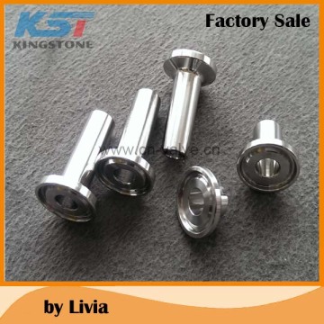 Sanitary stainless steel short welding ferrule