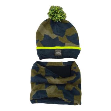 Selendang beanie rajutan musim sejuk