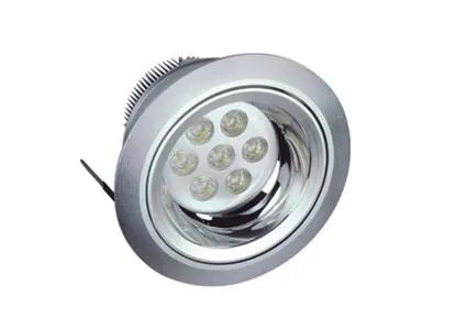 Ip20 630lm 7w Led Down Light Fixtures, Energy Saving Led Recessed Light Fixtures, Rex-d024