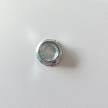 Tuerca de llave de brida hexadecimal de zinc azul chapado en z6 - Din 6923