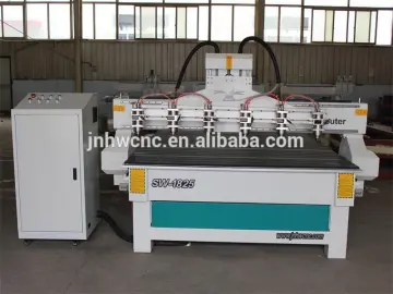 multihead cnc machines for sale with best price 8 head 3d cnc router