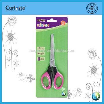 Metal scissor with soft handle