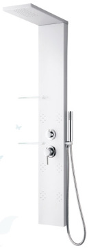 Bathroom Shower Panel SPA Tower Overhead Spout Massage Jets