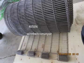 Metal wire conveyor stainless steel belt