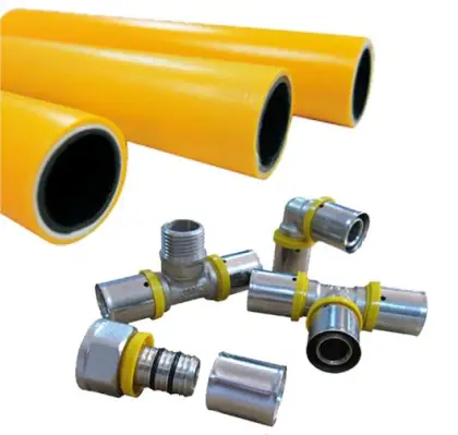 AS4176 gas pipe flexible gas pipe PE AL PE Gas Pipe for brass gas fitting