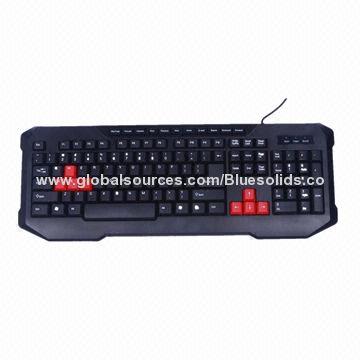 Gaming Keyboard, Available in Various Colors