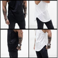 Gyms Fitness Clothing Mens Tank Top with hooded Bodybuilding Stringers Tank Tops Men Sporting Singlet Workout Sleeveless Shirt