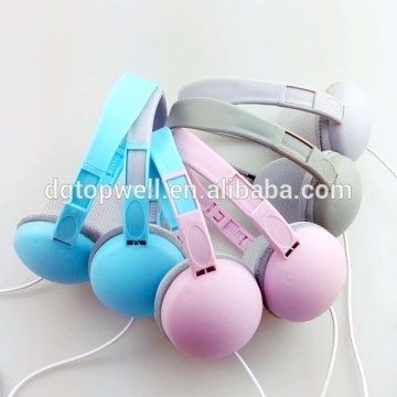 Portable ROHS Colorful Children earphone and headphone
