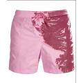 Change color in water Custom logo beach gym shorts pants