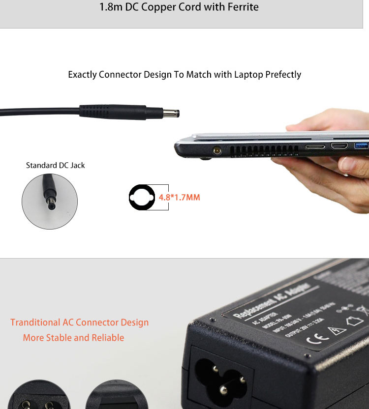 odm 4817 connector hp laptop computer ac adapter