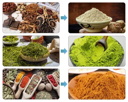 Dried blueberries powder grinding machine