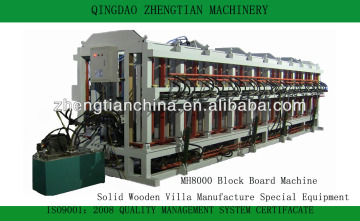 Semi-automatic hydraulic composer for woodworking