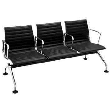 Eames aluminium bench seating or airport chair for 3 seating