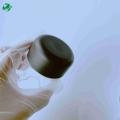 Barattolo di vetro trasparente rotondo con coperchi resistenti ai bambini