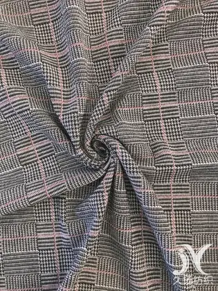 Yarn Dye Plaid Jacquard Knit