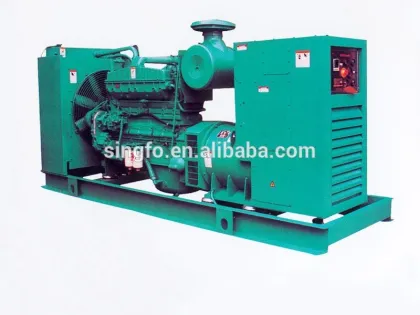 SINGFO open type Turbine diesel generators set