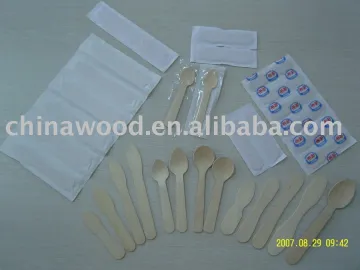 Wooden Ice Cream Sticks and Spoons (YDICSM)