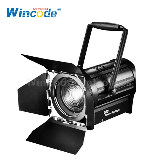 3200K 5600K  Manual Zoom 300W LED Fresnel Spotlight DMX512 Control CRI90 For Studio TV Station Disco Entertainment