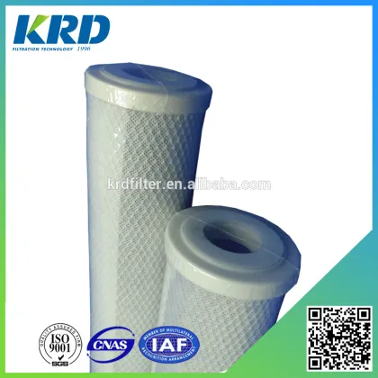 activated carbon block water filter cartridge