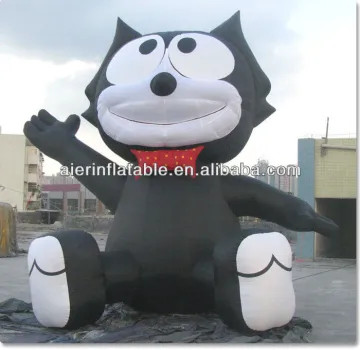 Inflatable Cat Shape for Advertising
