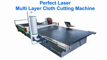 CNC Textile Cutter PEDK-3300 /Auto Feeding Round and Straight Knife Cutting Machine / cloth cutting machine