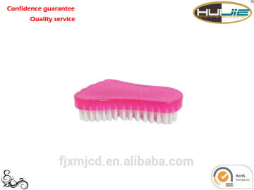 Nail brush - CB-0003(Foot Brush Transparent Pink)