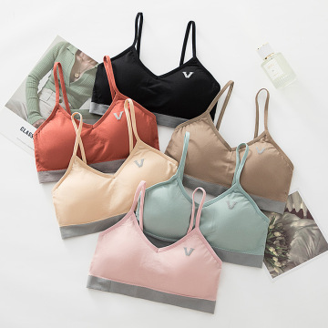 Cotton Breathable Quick Dry Comfortable Bra Crop Top for Women