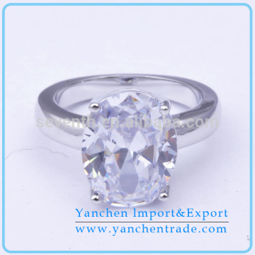 Vogue Design One Stone Cooper Ring Wholesale Price For Free Sample