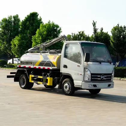 KAMA Mini Vacuum Sewage Fecal Suction Tank Truck