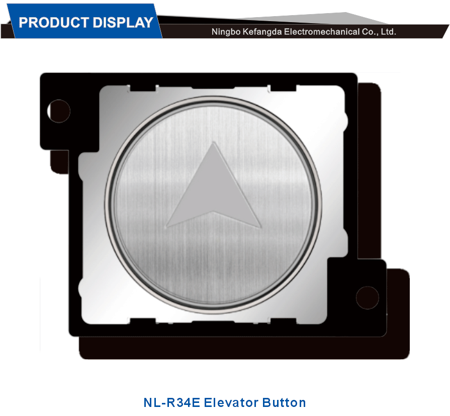 In Car Plastic Elevator Button