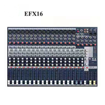 EFX16 16 Channel Digital Audio Mixer with 48V Phantom Power and Low MOQ