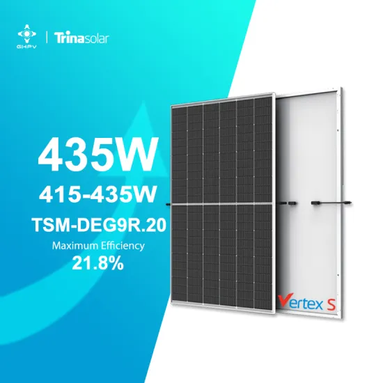 Trina Solar TSM-Deg9R.20 Bi-Facial PV Module Solar Panels: 415W - 435W Dual Glass Solar Panels for European Market