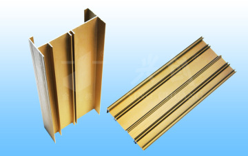 76mm surface treament sliding door Aluminium profiles