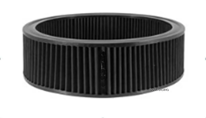 14x3 pollici da 9x3 pollici filtro aria rotonda per tessuto non tessuto